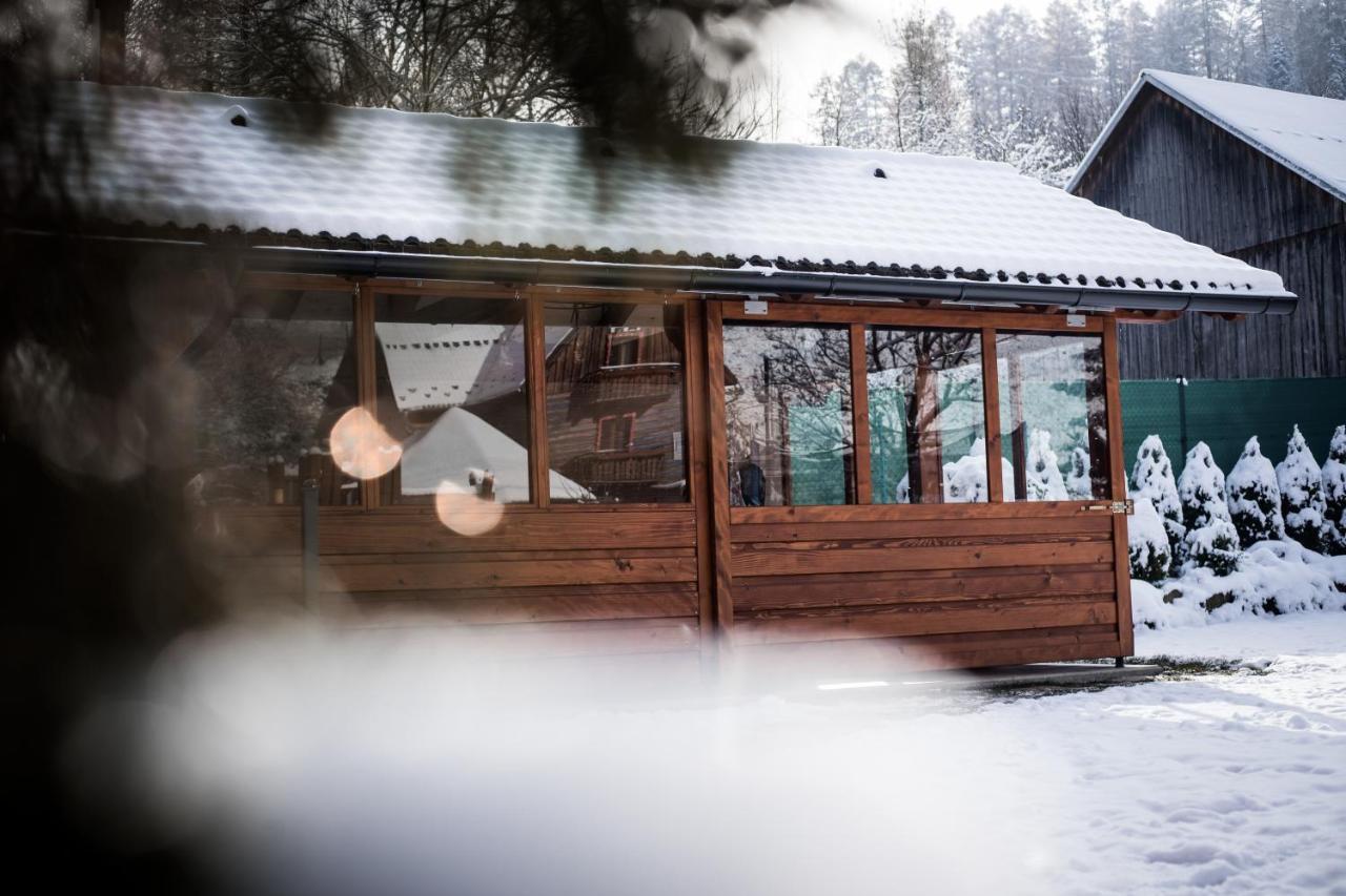 Chata Eva Jezersko Exteriör bild